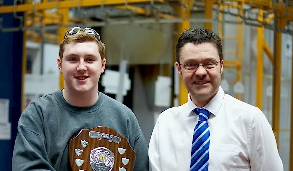 apprentice receives award