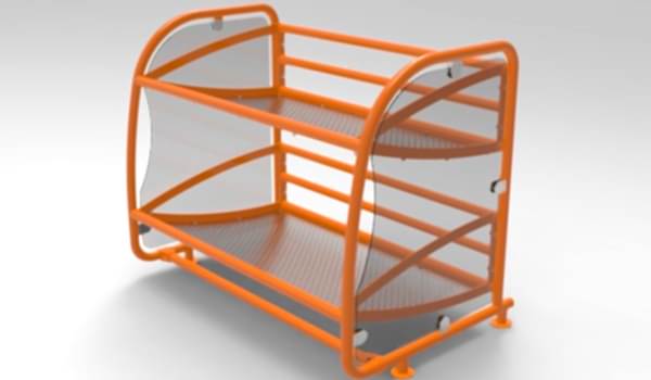 hydram transport container