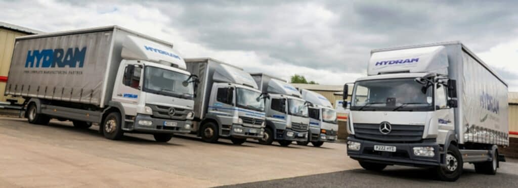 Atego truck arrives at Hydram