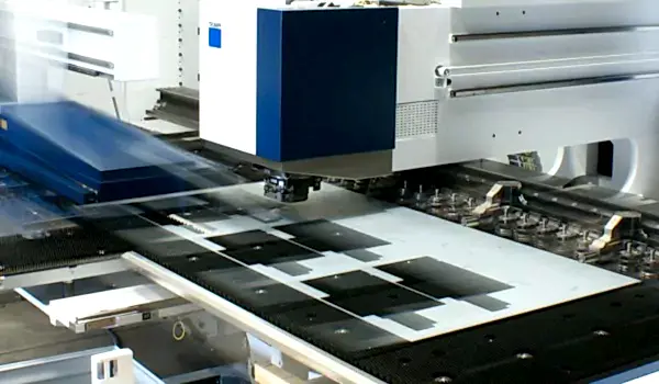Trumpf 5000 punching machine working