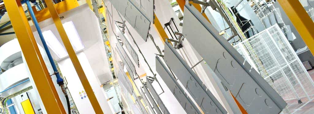 Gema painting booth at Hydram