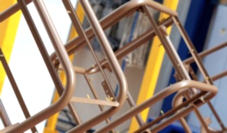 Metal components made by tube bending