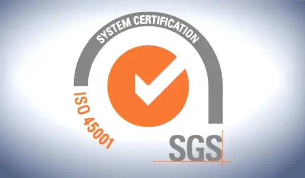 ISO45001 Health and Safety standard